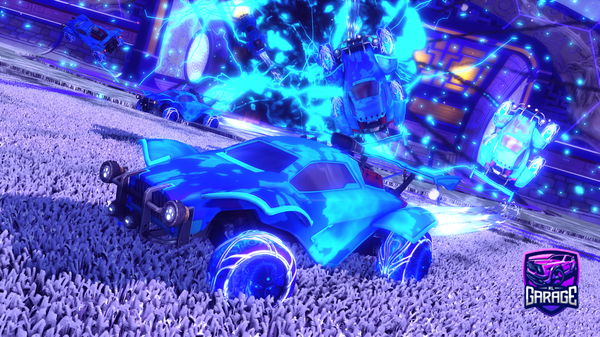 A Rocket League car design from MushroomKing00