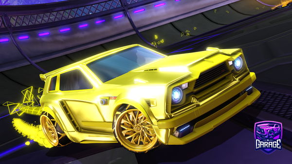 A Rocket League car design from Watermelon_050