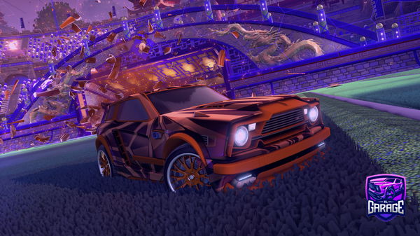 A Rocket League car design from risetodasky