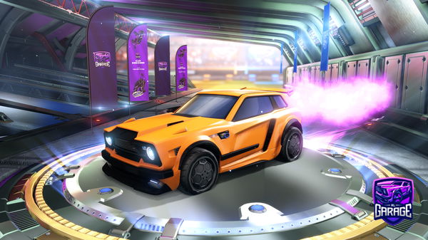 A Rocket League car design from DarkShadowLight