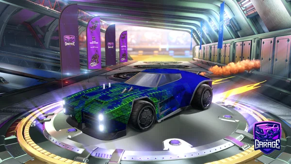 A Rocket League car design from Thomassssso