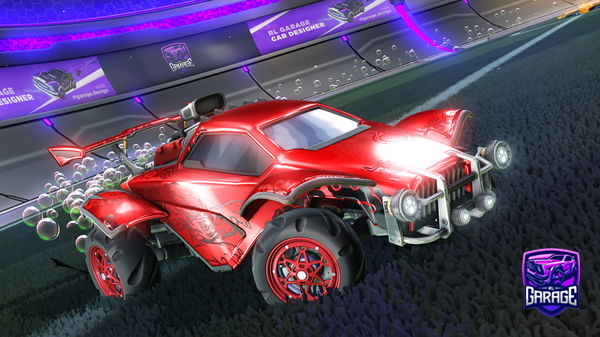 A Rocket League car design from user939472984