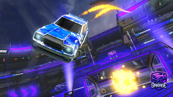 A Rocket League car design from exquisitalzzz