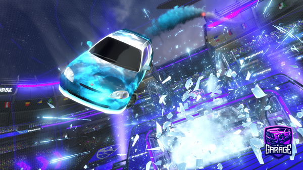 A Rocket League car design from Pikl3