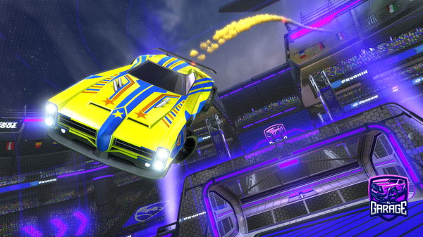 A Rocket League car design from Milkk1iw