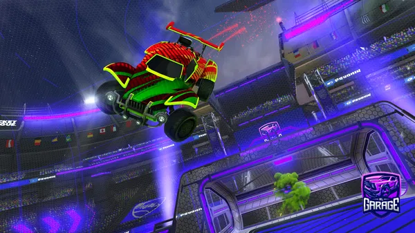 A Rocket League car design from StuntPlayZYT