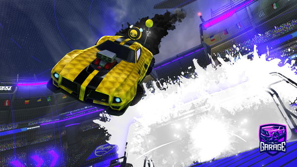 A Rocket League car design from Swoleboii89