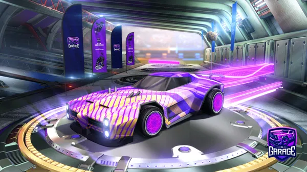 A Rocket League car design from Electroxical