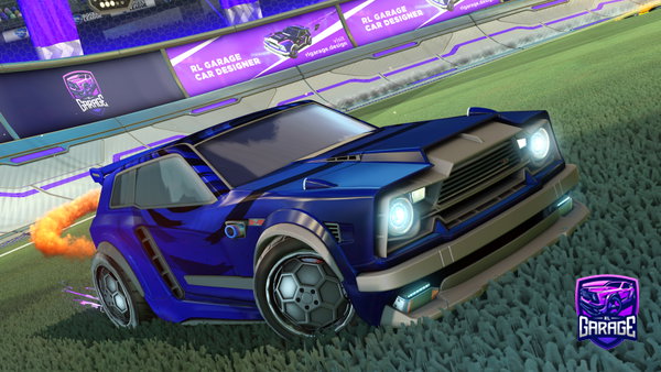 A Rocket League car design from Jagardo09