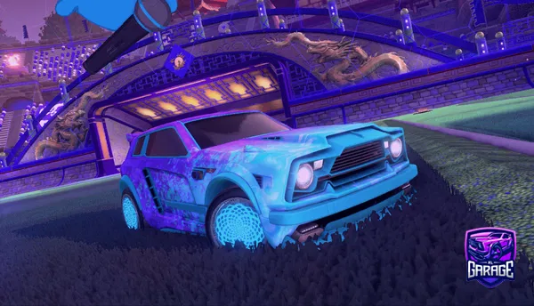 A Rocket League car design from vctr_34