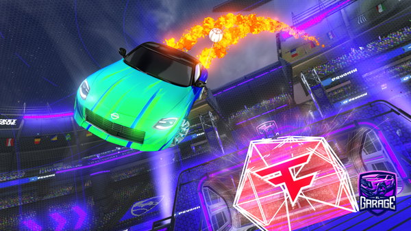 A Rocket League car design from King109