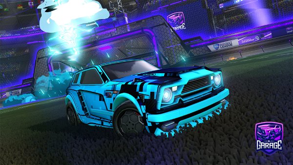 A Rocket League car design from HahnGraph302
