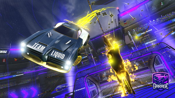 A Rocket League car design from Aitorlogoticousnes