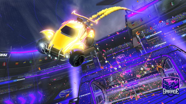 A Rocket League car design from hxkzn
