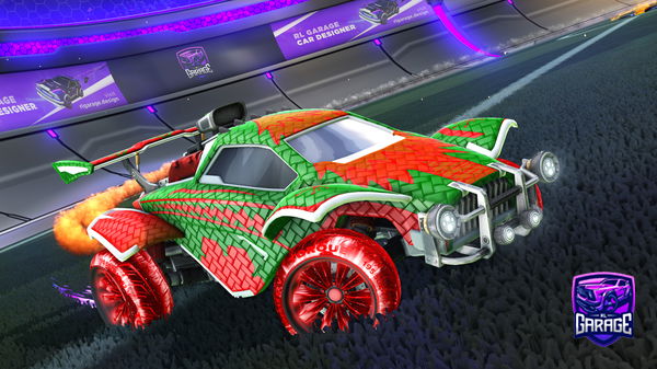 A Rocket League car design from Groovygenie4110