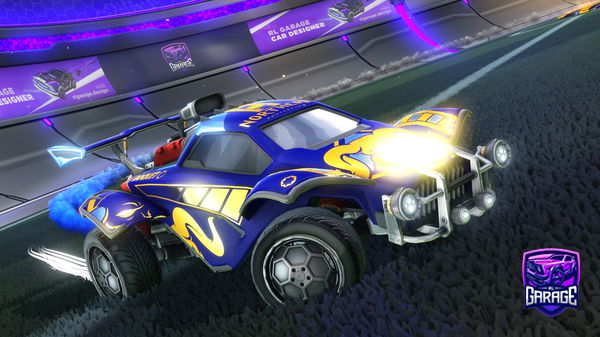 A Rocket League car design from Gamma_Trades