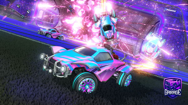 A Rocket League car design from BLOOZE_CLASSIX