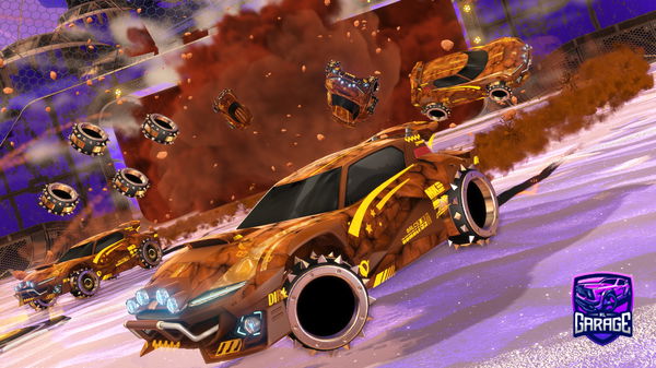 A Rocket League car design from Polar-Ray