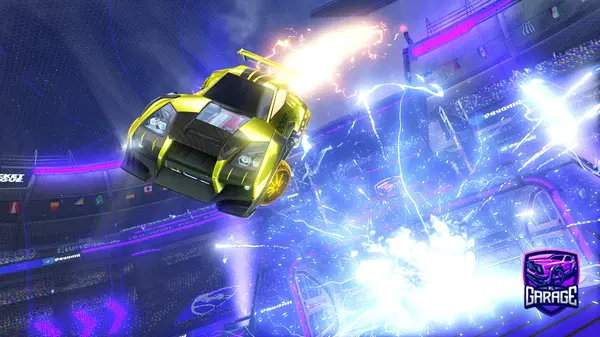 A Rocket League car design from DeeeBar