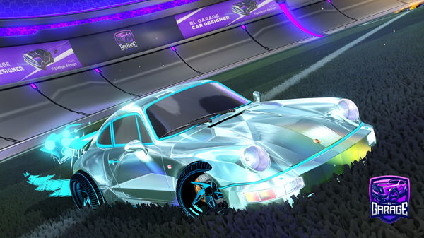 A Rocket League car design from Blitzy429