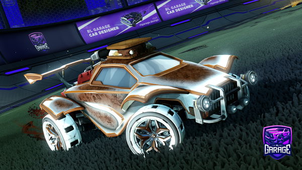 A Rocket League car design from Icy-Panda