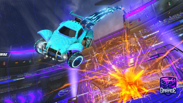 A Rocket League car design from Larsbar1