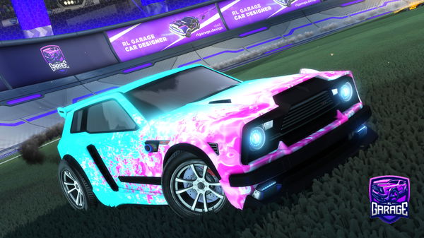 A Rocket League car design from XDEpicKingDeclan