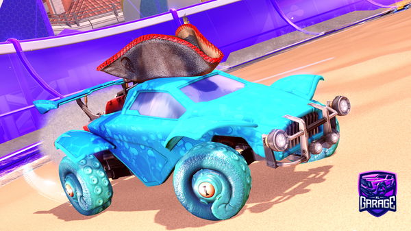 A Rocket League car design from LGZ8