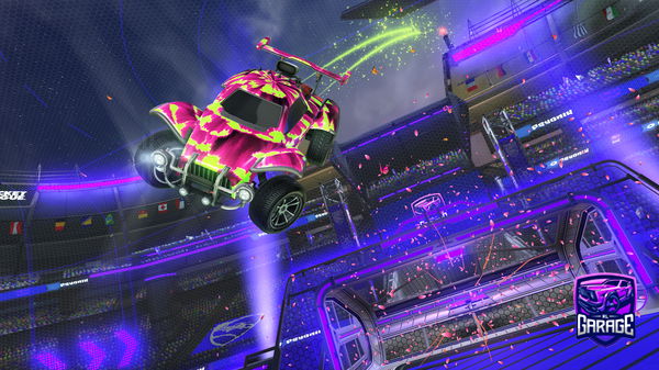 A Rocket League car design from hiimjak