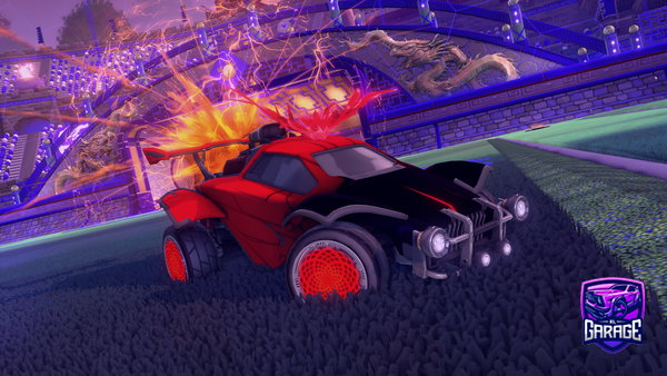A Rocket League car design from Sped-Speeds