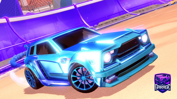 A Rocket League car design from zLowkeYz