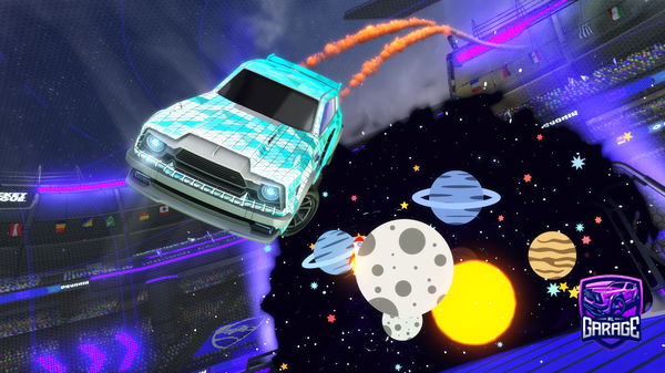 A Rocket League car design from ConBox365