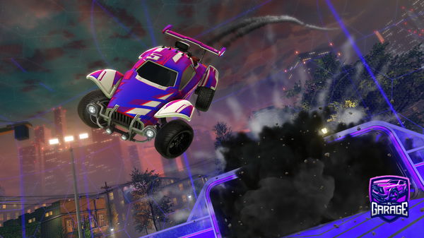 A Rocket League car design from DemoGarage