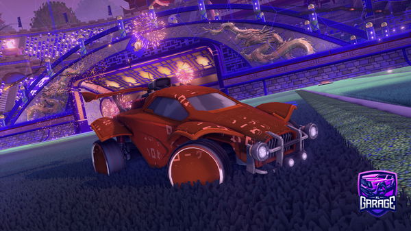 A Rocket League car design from Ibtesam