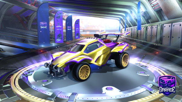 A Rocket League car design from baby_noodles
