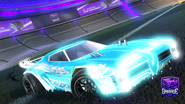 A Rocket League car design from bqn69