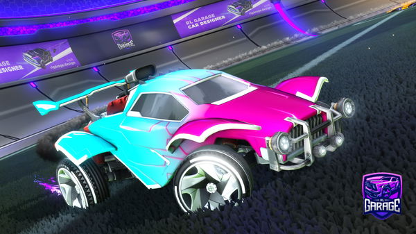 A Rocket League car design from Firem5chell