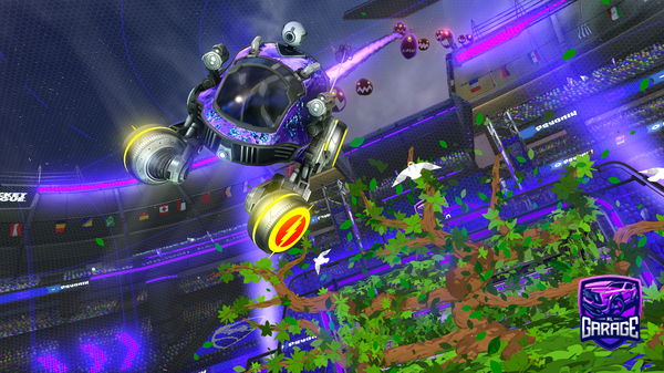 A Rocket League car design from Luzuli