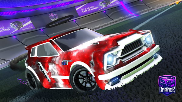 A Rocket League car design from Yaz-2011