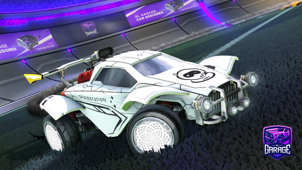 A Rocket League car design from Spxrtns