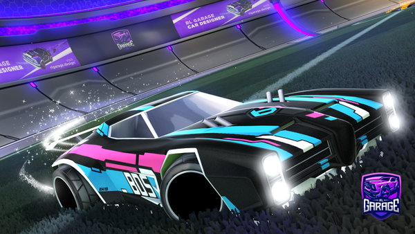 A Rocket League car design from Jemz2
