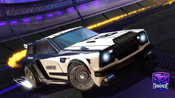 A Rocket League car design from gtr095