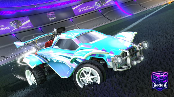 A Rocket League car design from FATH0M