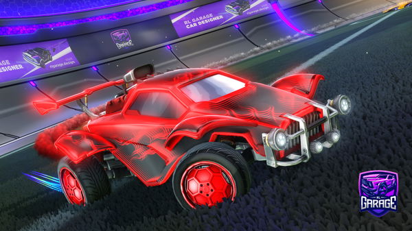 A Rocket League car design from Tinkss_rl