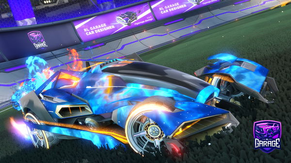 A Rocket League car design from Parzival_136