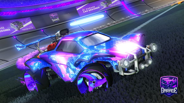 A Rocket League car design from Stavy09