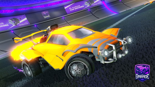 A Rocket League car design from always_12