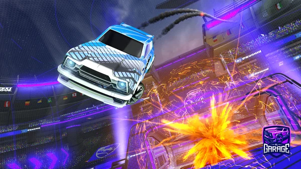 A Rocket League car design from FzRize14