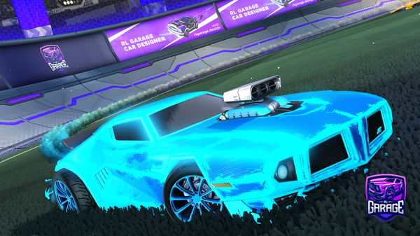 A Rocket League car design from XSEYYEDX