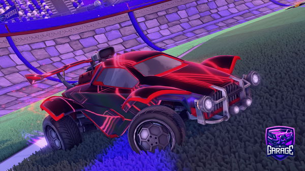 A Rocket League car design from floopdafinn